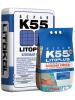 Клей для стеклянной мозаики и плитки LITOPLUS K55- 25кг