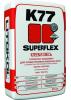 Клей для укладки плитки SUPERFLEX K77 -25кг