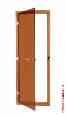 SAWO Дверь 730 - 4SGD, 690mm х 1890mm Бронза с порогом - фото, описание, отзывы.