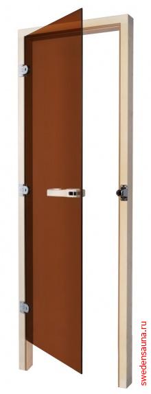 Дверь SAWO 730-3SGA-L 7/19 (бронза, левая, без порога) - фото, описание, отзывы.
