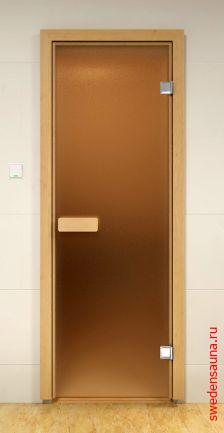 Дверь Aldo стеклянная 70 х 190 см. (цвет - 