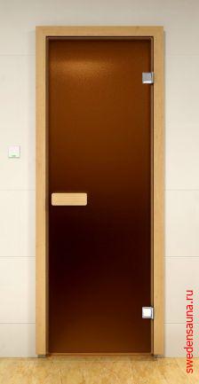 Дверь Aldo стеклянная 60 х 190 см. (цвет - 