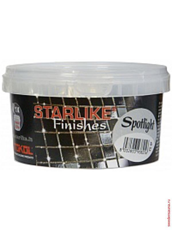 Декоративная серебристая добавка STARLIKE®FINISHES SPOTLIGHT-75гр - фото, описание, отзывы.