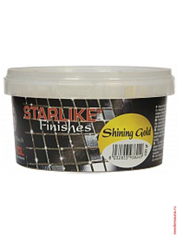 Декоративная добавка золотого цвета STARLIKE®FINISHES  SHINING GOLD-100гр - фото, описание, отзывы.