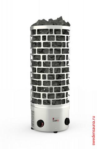 Электрическая печь SAWO ARIES ARI3-45NB-P (4,5 кВт, встроенный пульт, нержавейка) - фото, описание, отзывы.