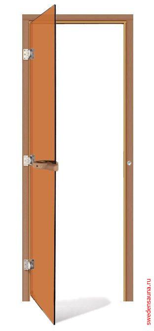 Дверь SAWO 730-3SGD-L 7/19 (бронза, левая, без порога) - фото, описание, отзывы.