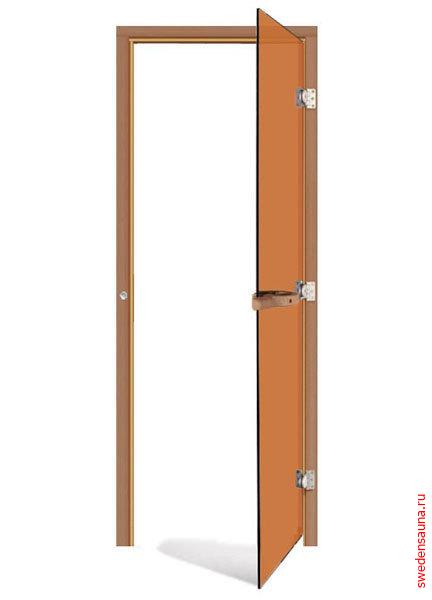 Дверь SAWO 730-3SGD-R 7/19 (бронза, правая, без порога) - фото, описание, отзывы.