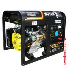 Печать Портативный бензогенератор HUTER DY6500LXW - фото, описание, отзывы.
