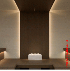 Линейный светильник Sauna Linear Glass Cariitti - фото, описание, отзывы.
