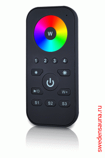 Пульт управления светодиодной лентой EasyDim R-4RGB для RGB  - фото, описание, отзывы.